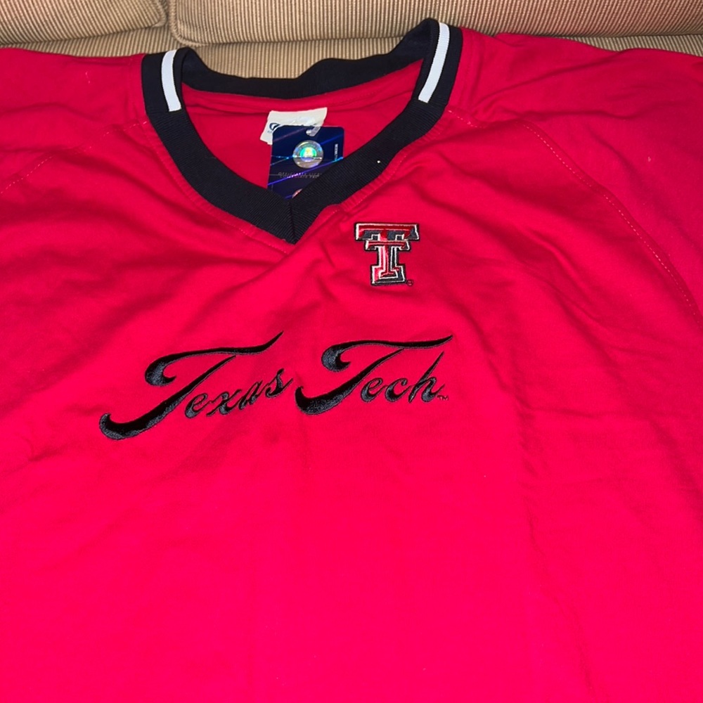Vintage NWT Old Varsity Brand Texas Tech Red Raiders T Shirt Size 2xl